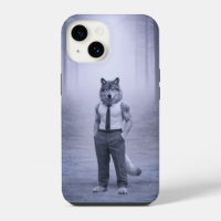 Wolf in Minimal Formal Attire – Silent Forest Port