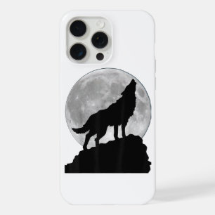Wolf in moon light T Shirt - Cool full dog pup how iPhone 15 Pro Max Case