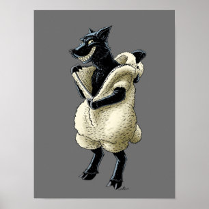 Wolf in Sheeps Clothing Poster