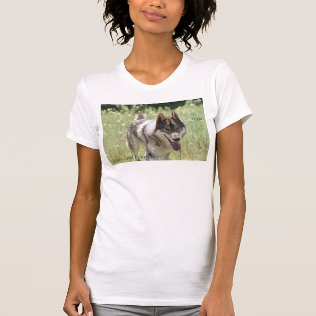 Wolf in the Wilderness T-Shirt (Front)