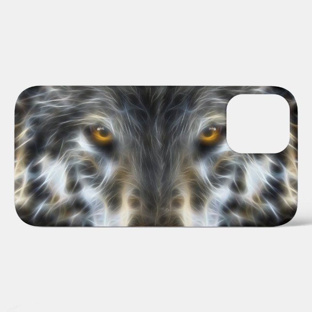 Wolf Inspirational airbrush Portrait Case-Mate iPhone Case (Back (Horizontal))