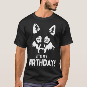 Wolf  It's My Birthday Boys Girls Kids Birthday T-Shirt