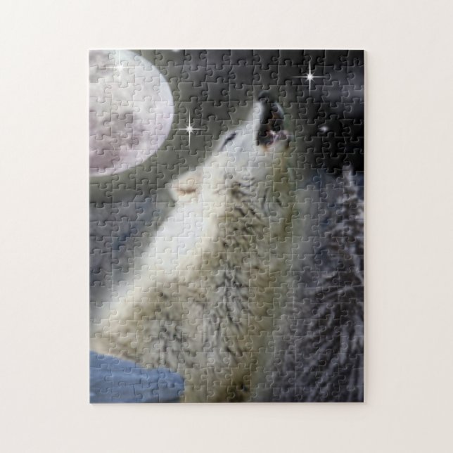 Wolf Jigsaw Puzzle (Vertical)