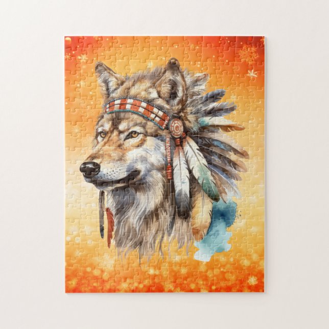  Wolf  Jigsaw Puzzle (Vertical)