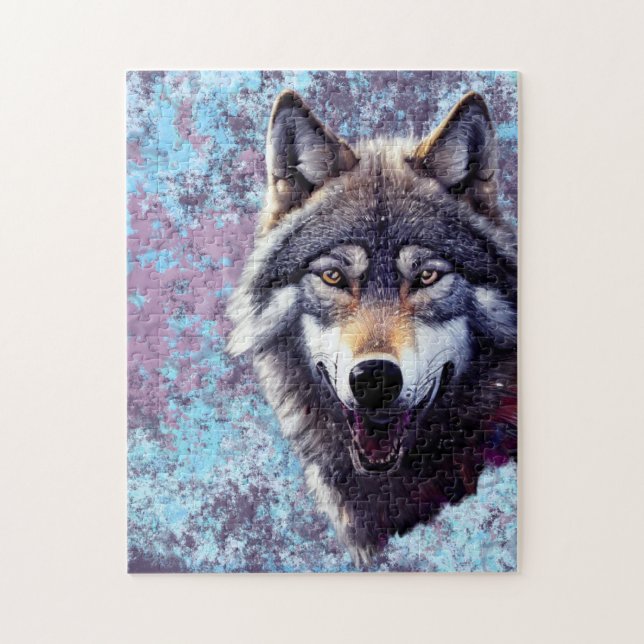 Wolf Jigsaw Puzzle (Vertical)