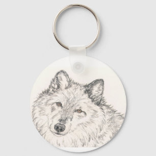 Wolf Key Chain Alpha Female