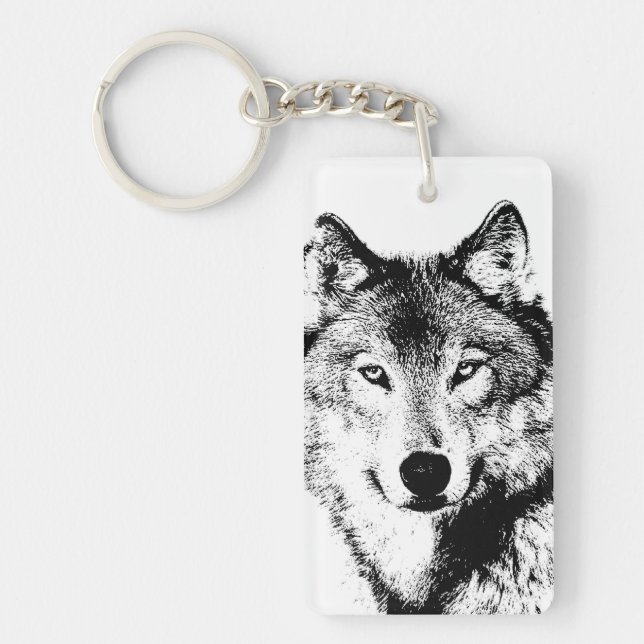 Wolf Key Ring (Front)
