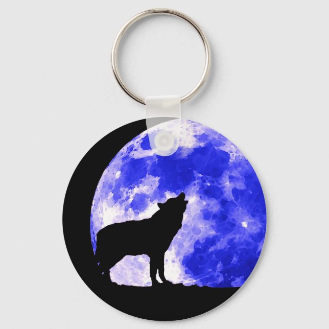 Wolf Key Ring (Front)