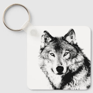 Wolf Key Ring