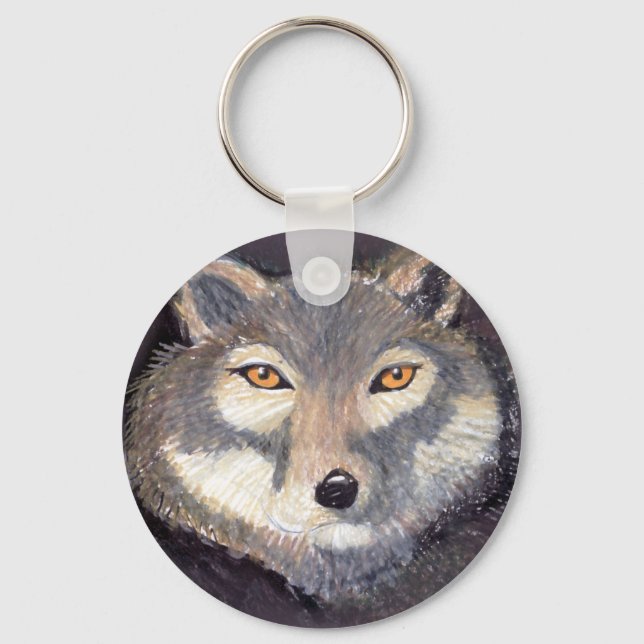 Wolf Key Ring (Front)