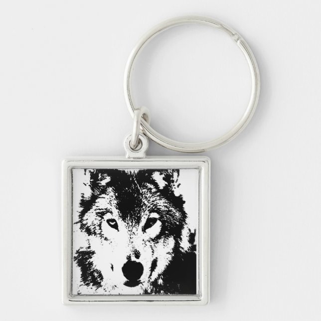 Wolf Key Ring (Front)