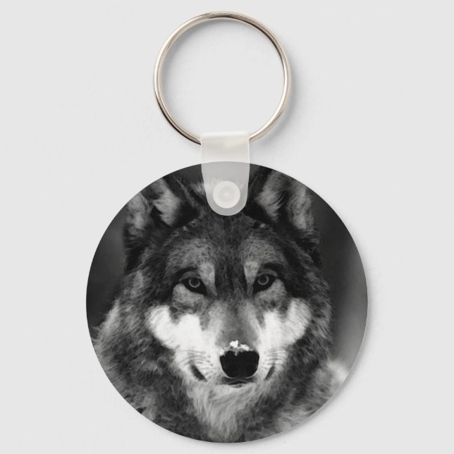Wolf Key Ring (Front)