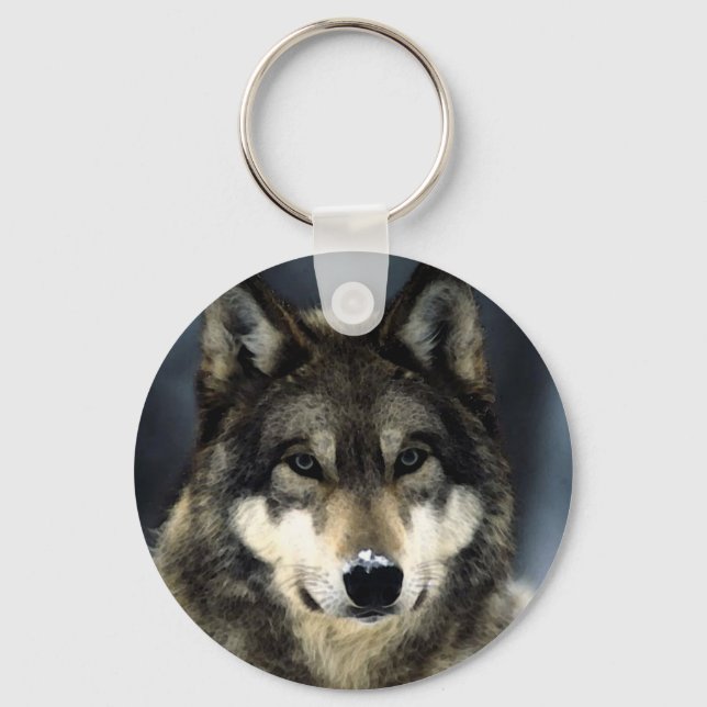 Wolf Key Ring (Front)