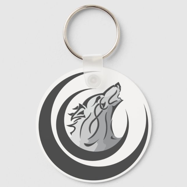 Wolf Key Ring (Front)