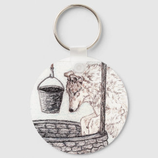 Wolf Keychain The Well