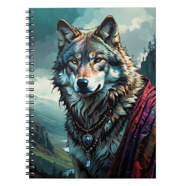Wolf King Notebook (Front)