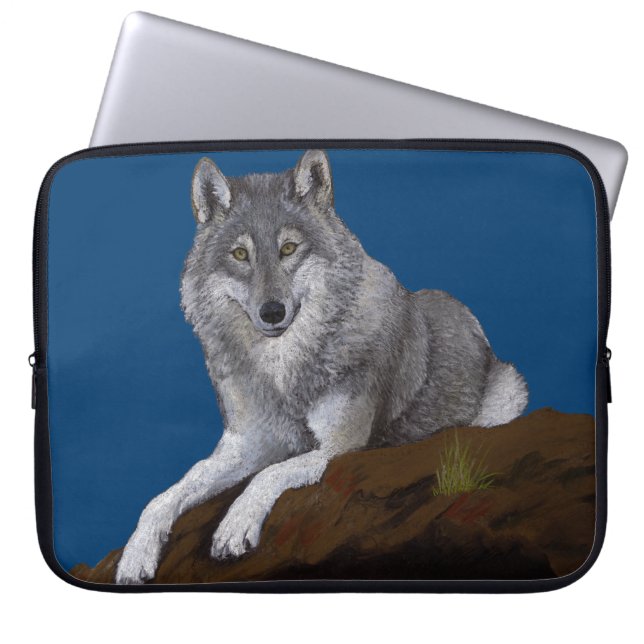 Wolf Laptop Sleeve (Front)