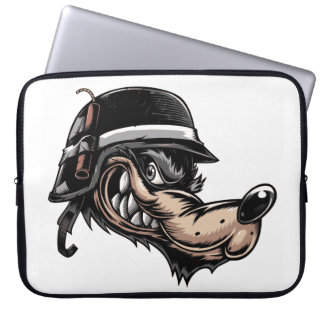 wolf laptop sleeve