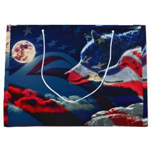 Wolf Large Gift Bag