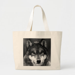 Wolf Large Tote Bag