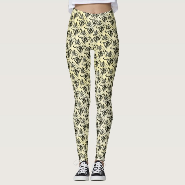 Wolf Leggings (Front)