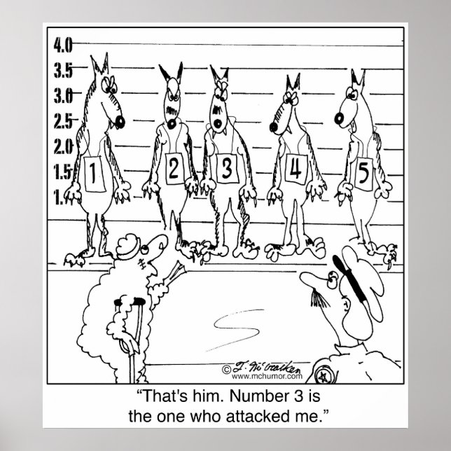 Wolf Line Up Poster (Front)