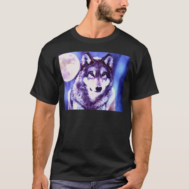 Wolf Look - Lonely Wolf T-Shirt (Front)