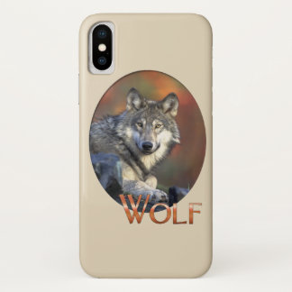 Wolf Lovers Art iPhone X Case