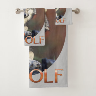 Wolf Lovers Bath Towel Set