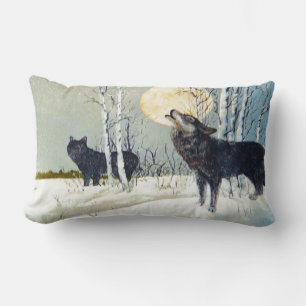 Wolf  lumbar cushion