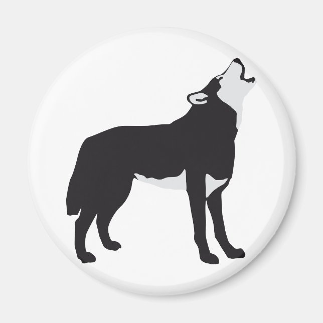 wolf magnet (Front)