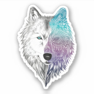 Wolf Mandala For Wolf Lover Wolf Love