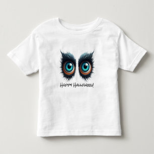 Wolf Monster Eyes – Happy Halloween Toddler T-Shirt