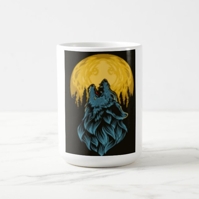 Wolf Moon Coffee Mug (Center)