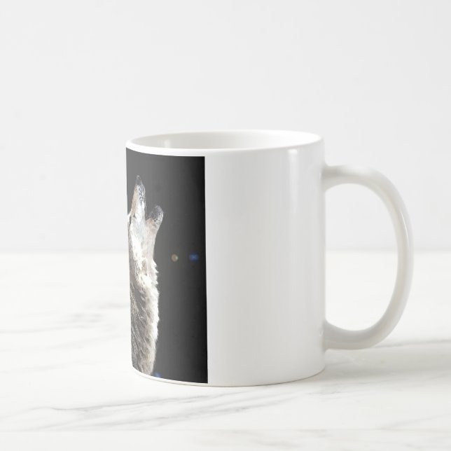 Wolf & Moon Coffee Mug (Right)