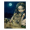 Wolf Moon gothic fantasy Art Print
