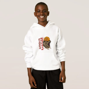 Wolf Moon Kids Hoodie Moons Rampage Gift For Boys 