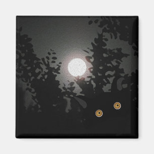 Wolf Moon Magnet