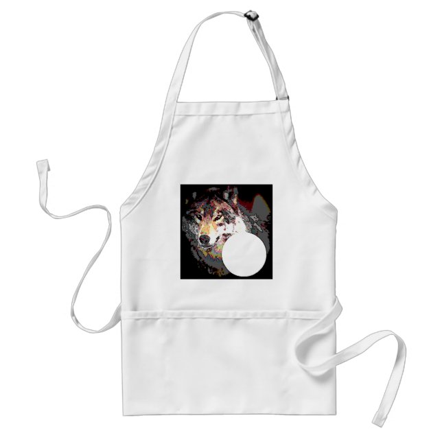 Wolf & Moon Standard Apron (Front)