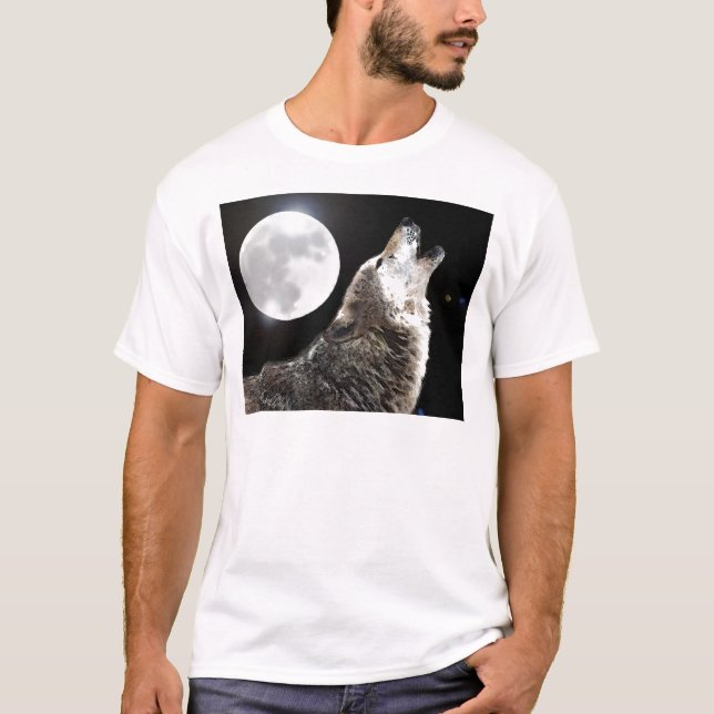 Wolf & Moon T-Shirt (Front)