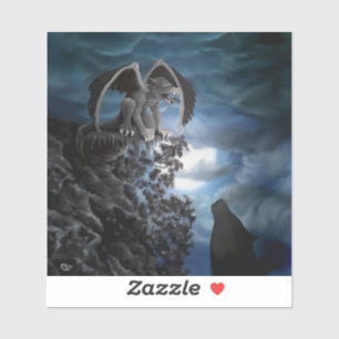 Wolf Moon - Wolf with Golem