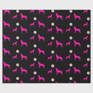 Wolf Moon Wrapping Paper