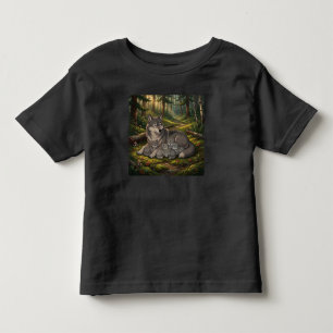Wolf Mother And Pups Toddler T-Shirt