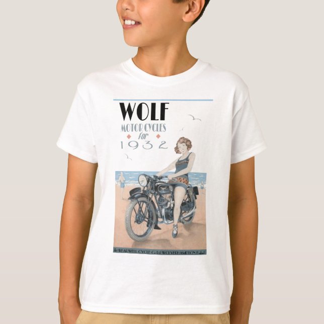 Wolf Motorcycles T-Shirt (Front)