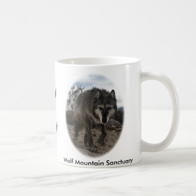 Wolf Mountain Sanctuary Wacipi - Coffee Mug (Right)