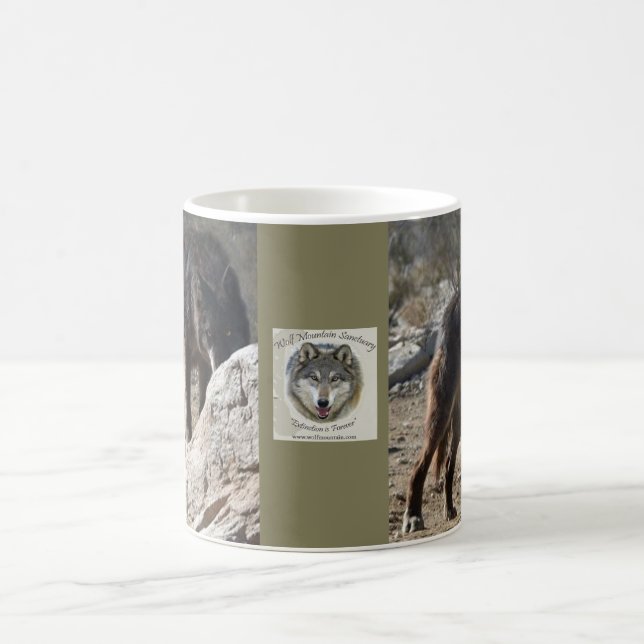 Wolf Mountain Sanctuary Wacipi Coffee Mug (Center)