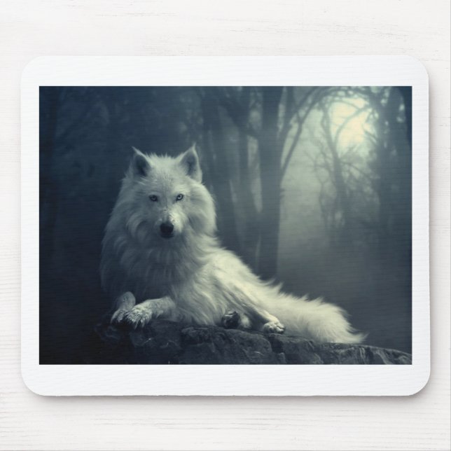 Wolf Mouse Pad (Front)