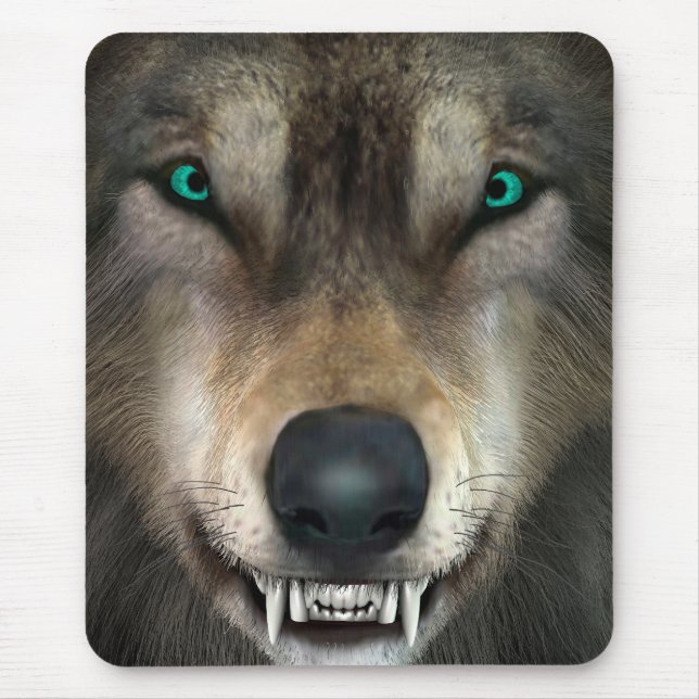 Wolf Mouse Pad (Front)