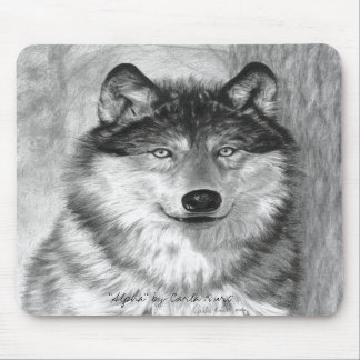 Wolf Mousepad