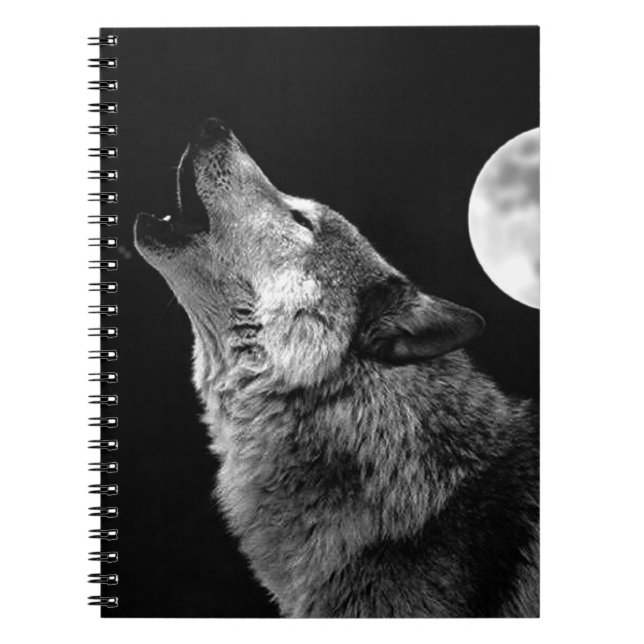 Wolf & Night Notebook (Front)